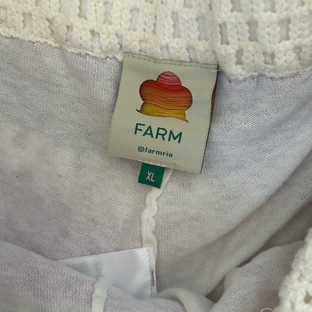 Farm Rio Crochet Shorts - Picture 4 of 4
